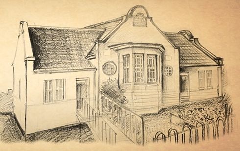 Hall Drawing